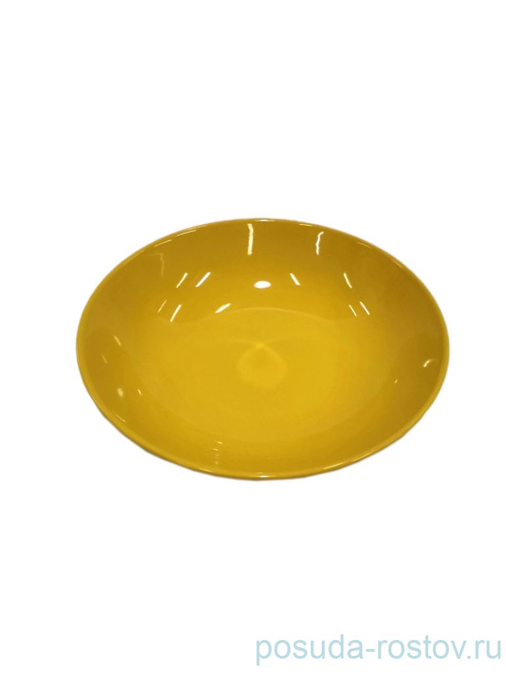 Тарелка 20 см 1 шт "Амадеус /Жёлтая" / 246250