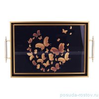 Поднос 31 х 43 см прямоугольный с ручками &quot;Dementia Koleksiyon&quot; / 341569