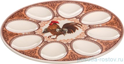 Блюдо для яиц 20 см &quot;петух&quot; / 199916