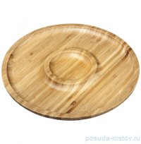 Блюдо 45,5 см 2-х секционное круглое / 261088