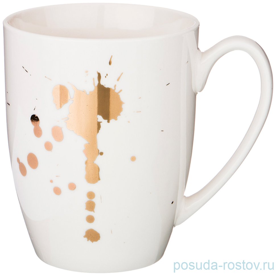 Кружка 380 мл "motion /золотой рисунок" / 198692