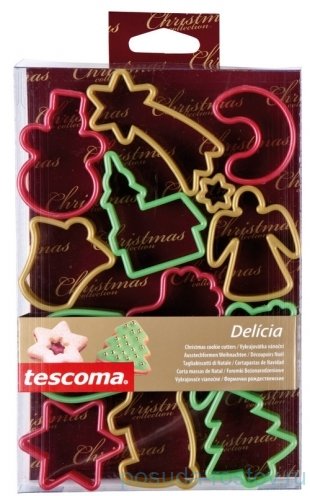 Формочки для печенья 13 шт Рождественские "Tescoma /DELÍCIA" / 142571