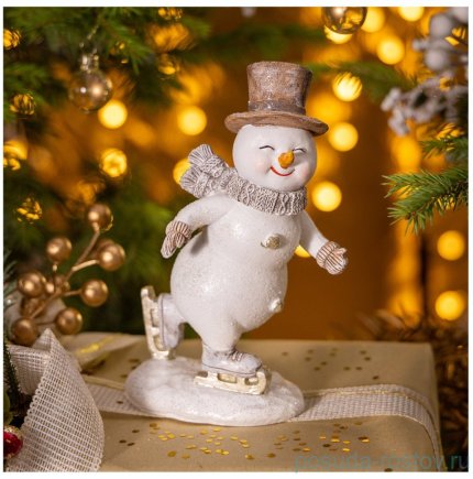 Статуэтка 14 х 7 х 17,5 см &quot;Снеговик&quot;  / 379528