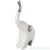 Статуэтка 16 х 9 х 30 см &quot;Слоник /Серебряная коллекция&quot; / 193094