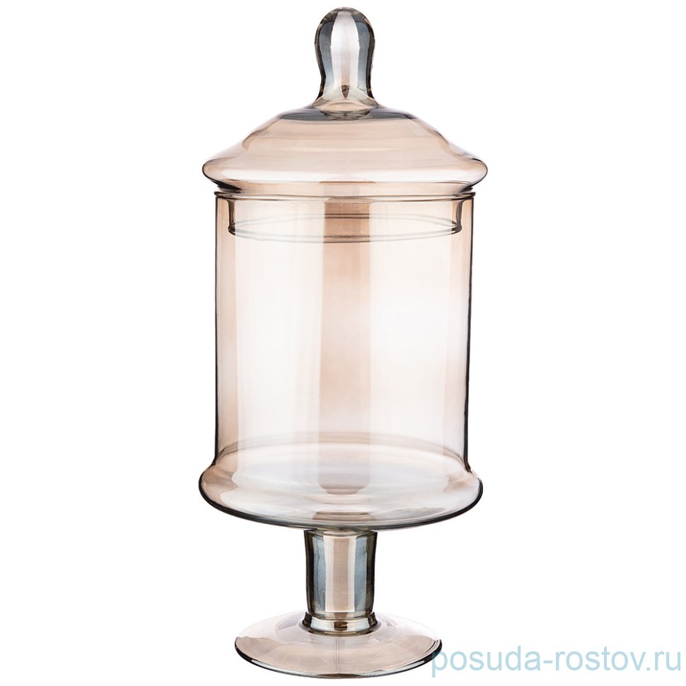Конфетница 28 см н/н с крышкой "Victoria /Fume" / 245080