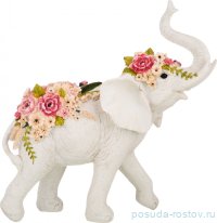 Статуэтка слон 34*14*35 см. коллекция flower fantasy / 212117