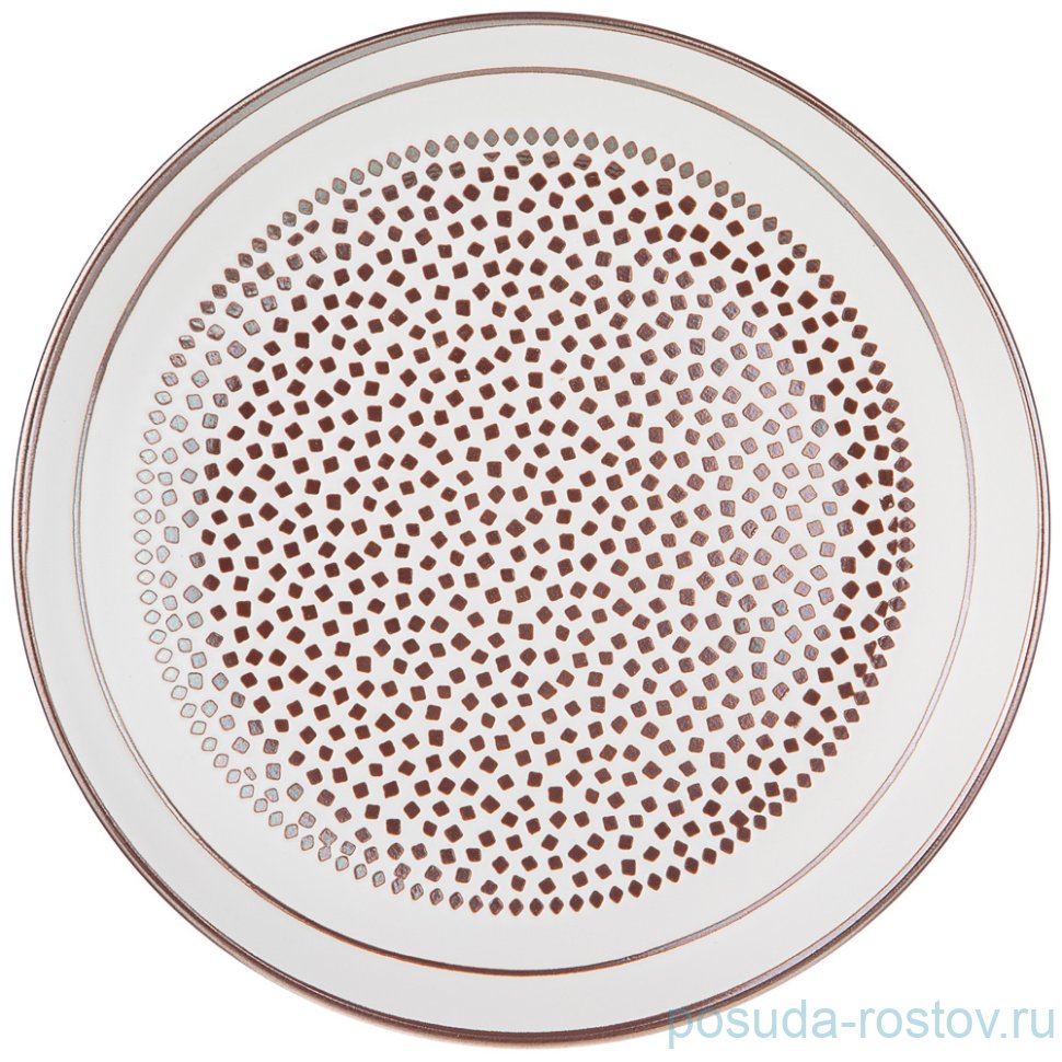 Тарелка 21 см "copper line /мозаика" (4шт.) / 224990