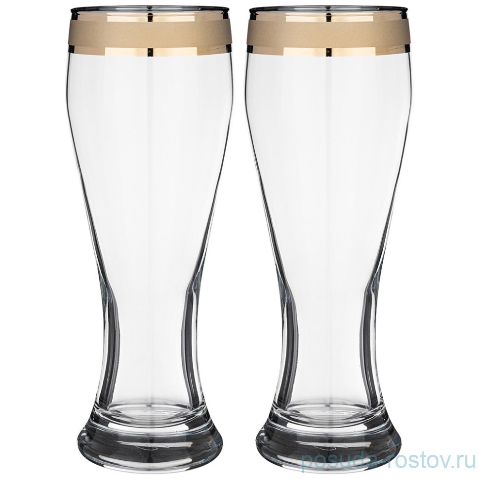 Бокалы для пива 415 мл 2 шт "Кольцо" / 244212 Бокалы для пива 415 мл 2 шт "Кольцо" / 244212