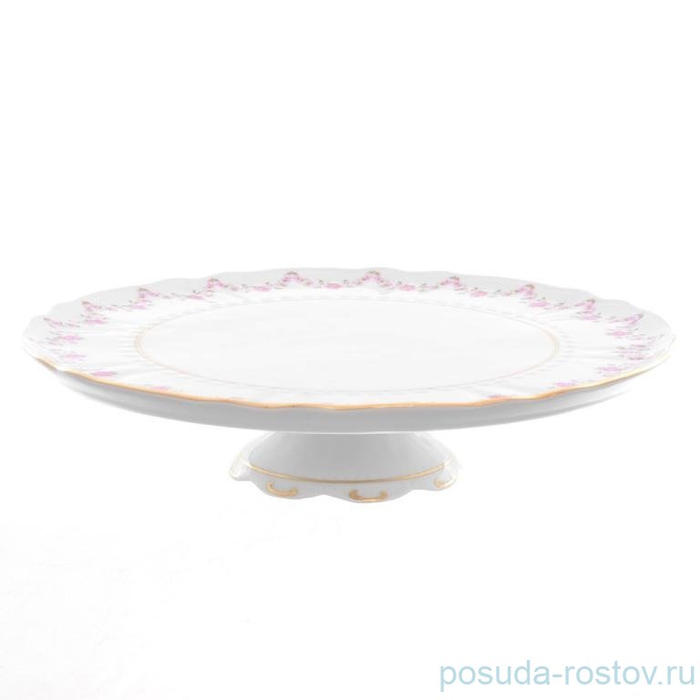 Тортница 26 см н/н Leander "Соната /Розовый цветок" / 024009 Тортница 26 см н/н Leander "Соната /Розовый цветок" / 024009