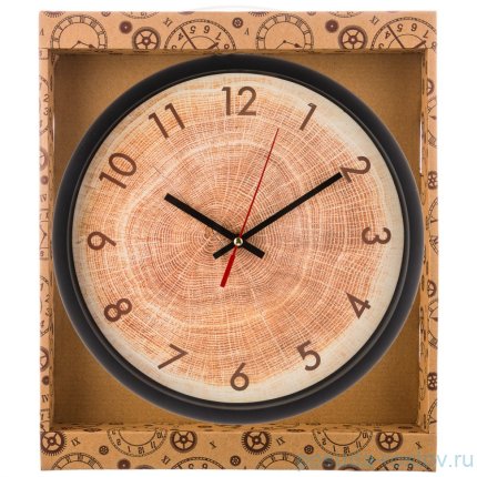 Часы настенные 31см кварцевые &quot;TREE&quot; / 187984