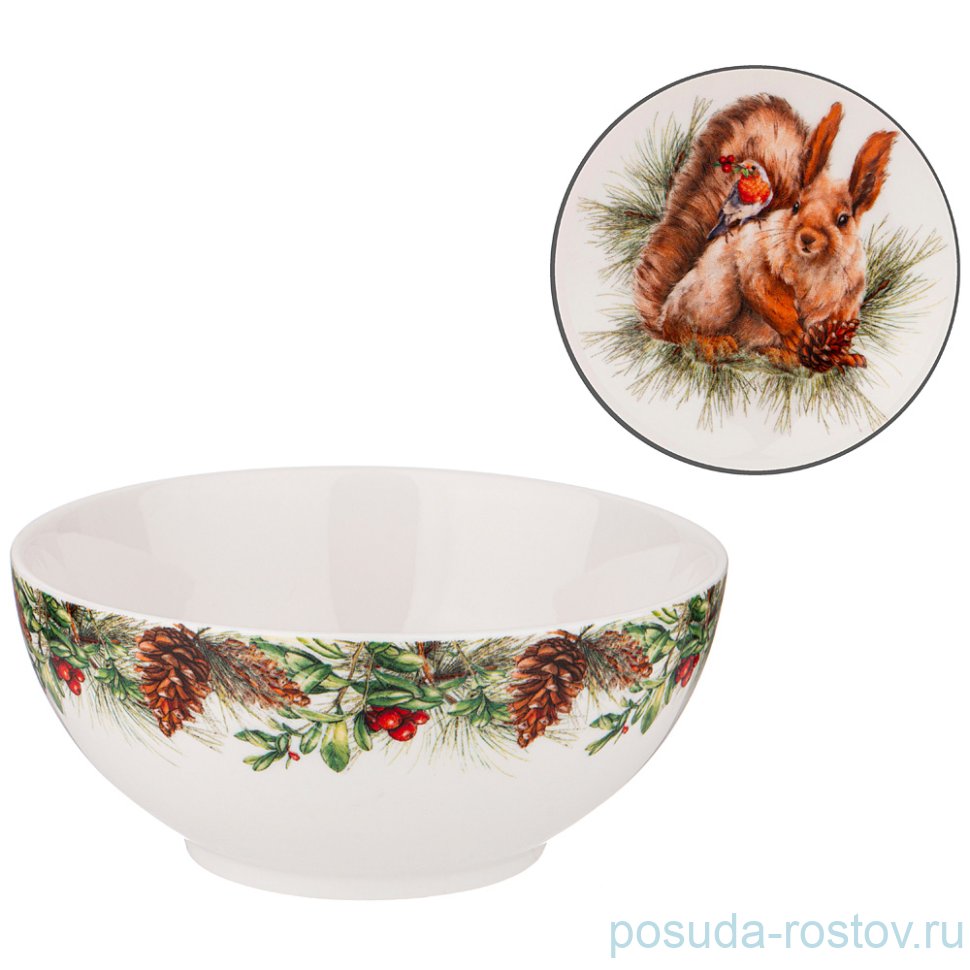 Салатник 13 см "Лесная сказка /Белка" / 270770