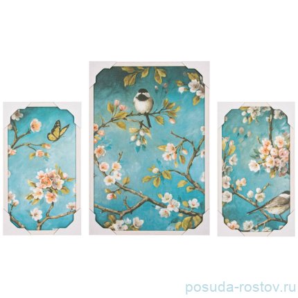 Картина модульная 60 х 90 см /рамка цвета жемчуга / 270214