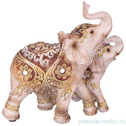 Фигурка слоны 15,5*10*16 см  / 351344