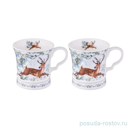 Набор кружек 320 мл 2 шт &quot;Christmas /Олень&quot; / 355094