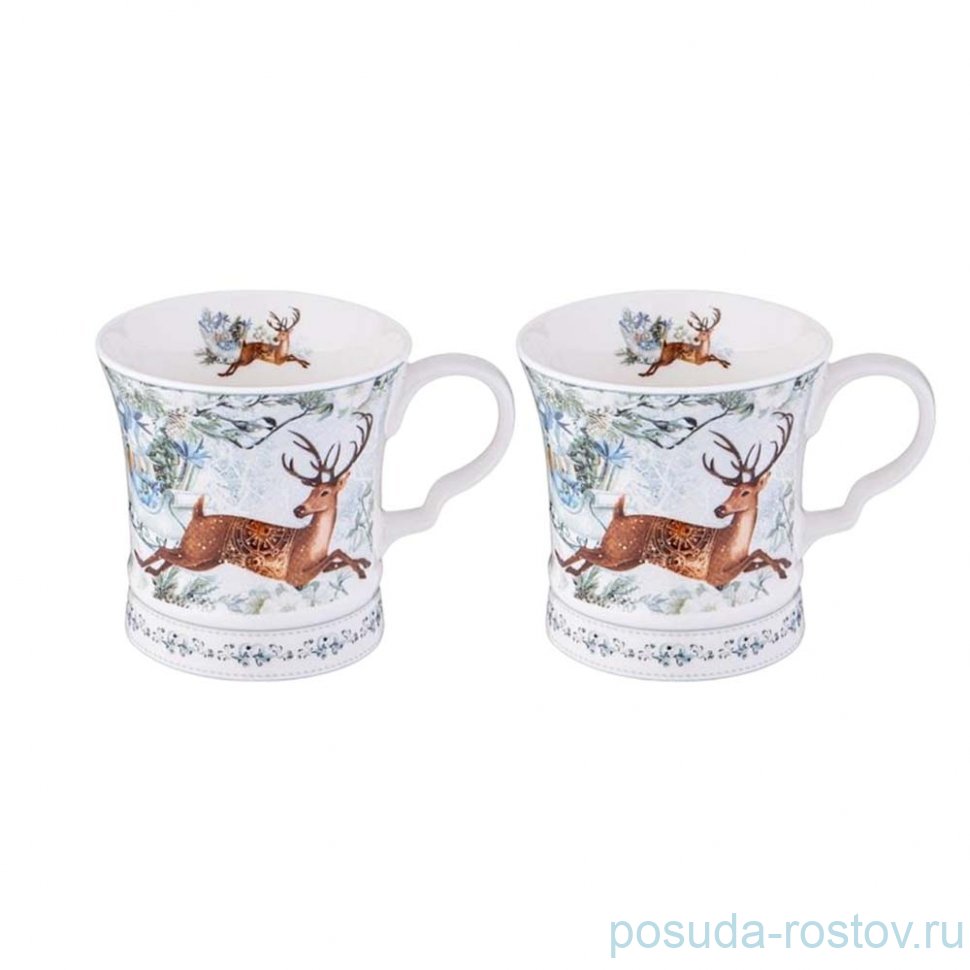 Набор кружек 320 мл 2 шт "Christmas /Олень" / 355094 Набор кружек 320 мл 2 шт "Christmas /Олень" / 355094