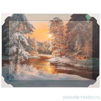 Картина 50 х 70 см &quot;Зимний пейзаж&quot; / 275708