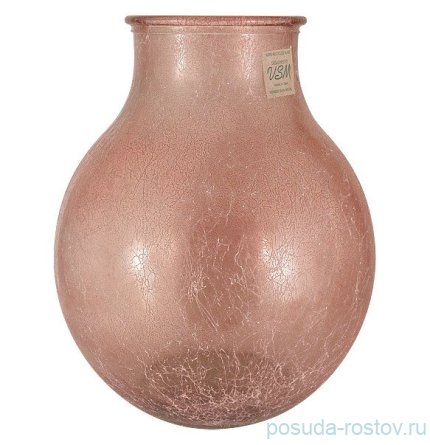 Ваза для цветов 36 см розовая &quot;Silk&quot; (инд.упаковка) / 292102