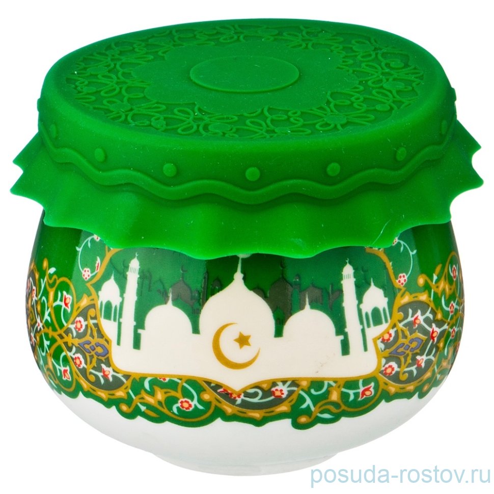 Емкость для меда/варенья 180 мл с силиконовой крышкой "Сура" / 190511