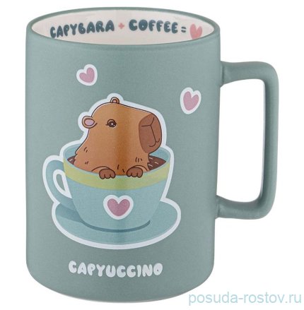 Кружка 400 мл &quot;Capybara+coffee&quot; / 349206
