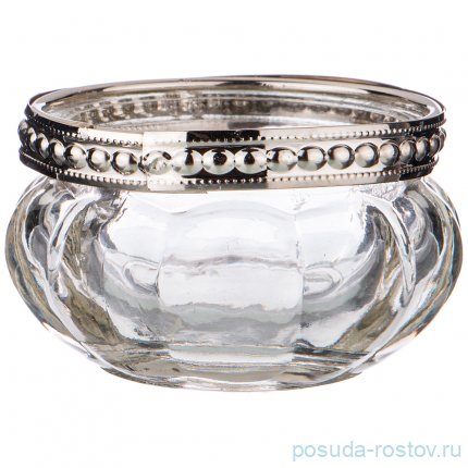 Подсвечник 6 х 3,5 см с металлическими элементами / 209346