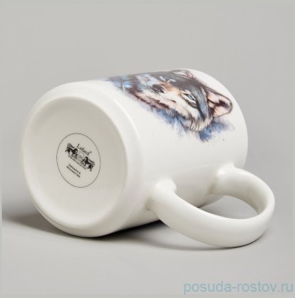 Кружка 500 мл 13,8 х 8,7 х 11,7 см &quot;Волк&quot; / 378423