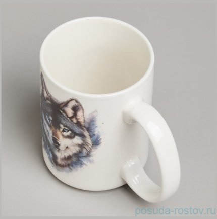 Кружка 500 мл 13,8 х 8,7 х 11,7 см &quot;Волк&quot; / 378423