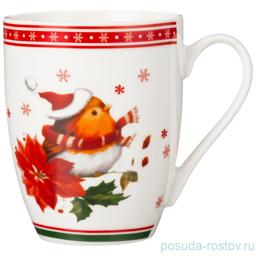 Кружка 350 мл "Winter story /Птичка" / 263542