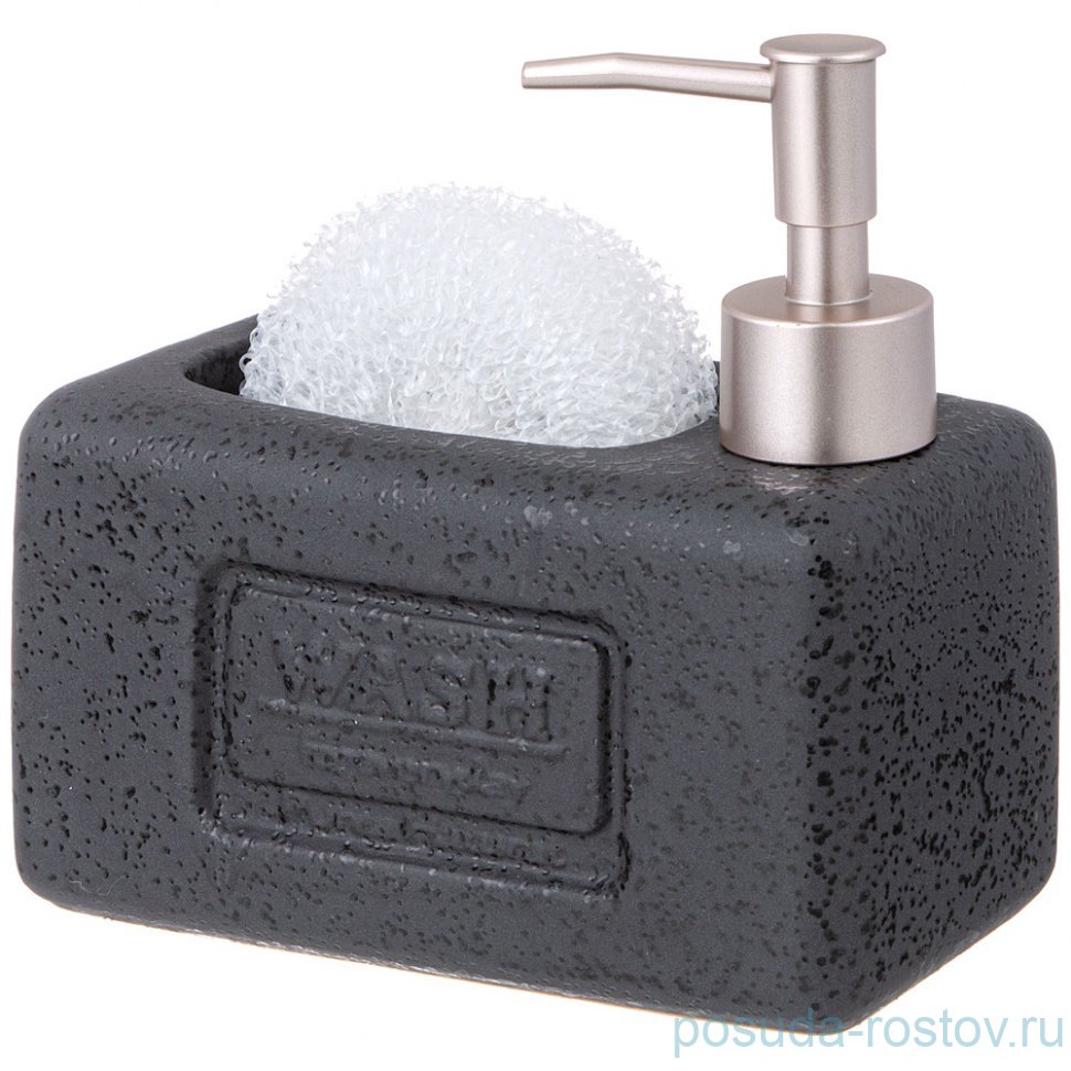 Дозатор для моющего средства 550 мл + губка "Wash" / 347629