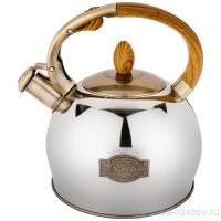 Чайник 3 л со свистком термоаккумулирующее дно индукция &quot;Agness&quot; / 201030