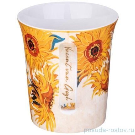 Кружка 420 мл &quot;Подсолнухи (В. Ван Гог)&quot; / 350092