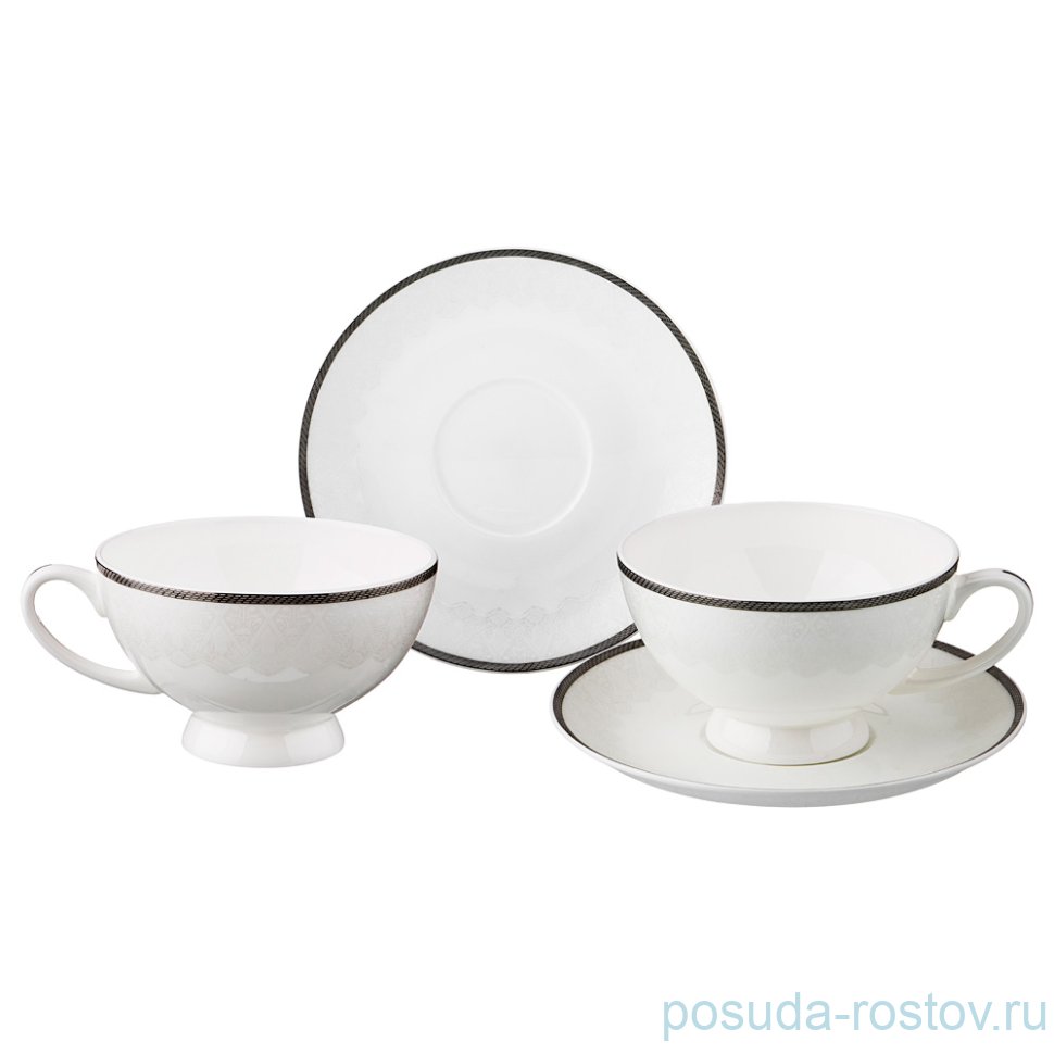 Набор чайных пар 250 мл 2 шт "Ницца"   / 191079