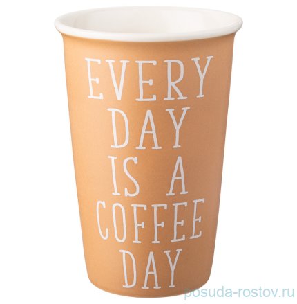 Кружка 380 мл &quot;Кофемания /Every day is a coffee day&quot; / 330229
