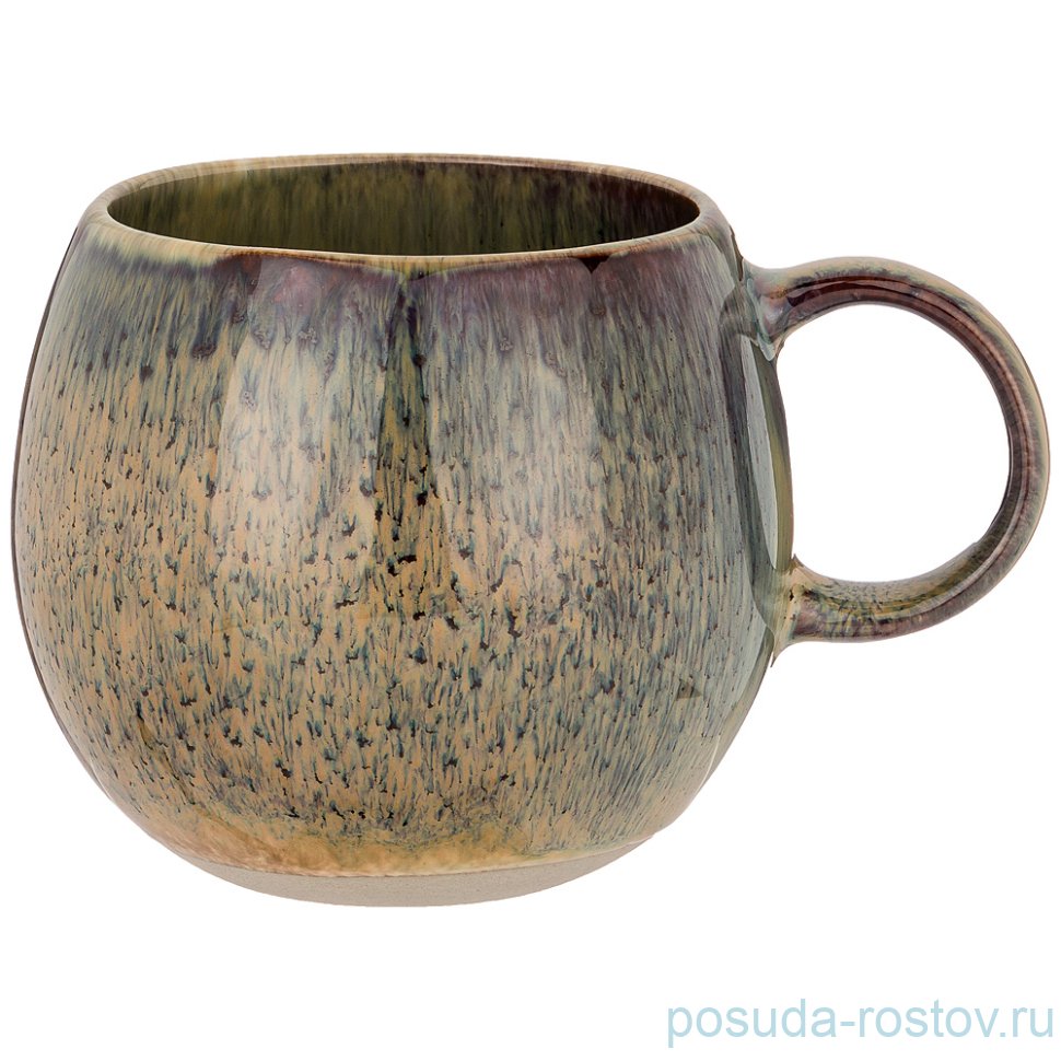 Кружка 500 мл "бежево-коричневая" / 193574