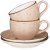 Набор чайных пар 220 мл 2 шт &quot;Nature /Бежевое&quot; / 244233
