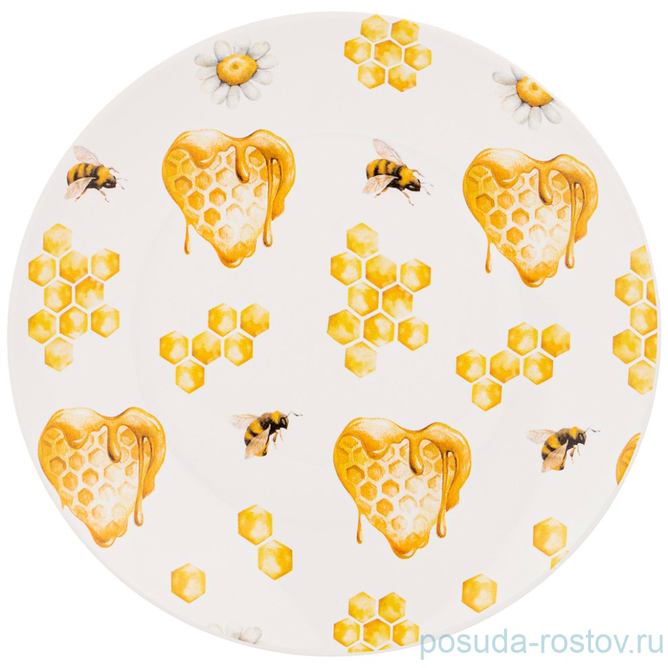 Тарелка 20,5 см "honey bee" / 256504