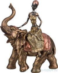 Фигурка 22,5 х 11,5 х 28 см &quot;Негритянка на слоне&quot; / 209489