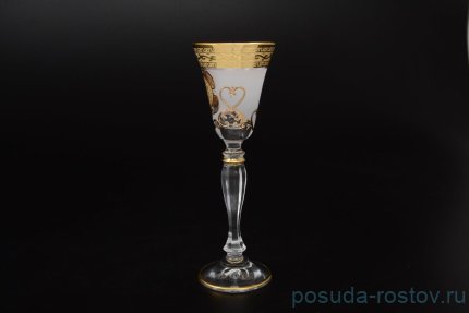 Рюмки 50 мл 6 шт &quot;Виктория /Лев /Антик золото&quot; R-G / 042146