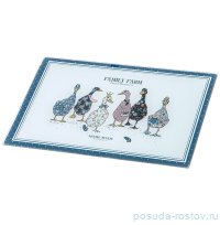 Разделочная доска 30 х 30 х 0,4 см прямоугольная &quot;Family farm&quot; / 330628
