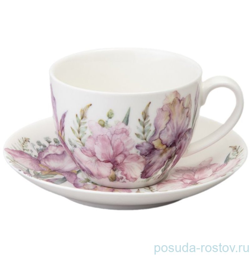 Чайная пара 275 мл 1 мл "Irises" / 363062