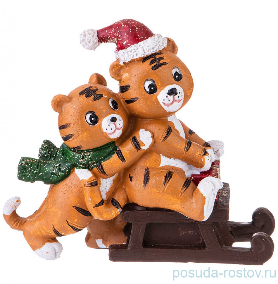 Фигурка 10,5 х 4,5 х 9 см "Тигрята" / 264094