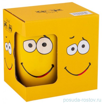 Кружка 340 мл &quot;Смайл&quot; / 258946