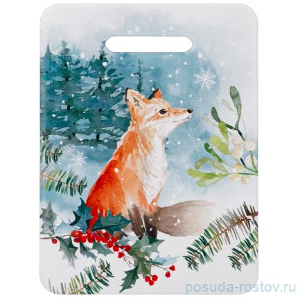 Подставка под горячее 15 х 20 см &quot;Зимняя сказка /Лиса&quot; / 256189