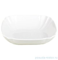 Салатник 24,5 х 24 х 8 см квадратный глубокий 1,7 л &quot;Маршмеллоу&quot; / 331014