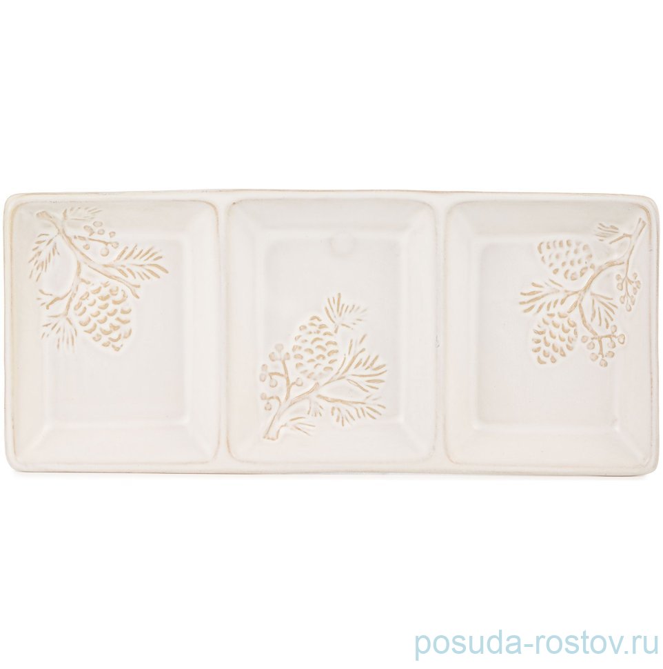 Менажница 33 х 14 х 3,5 см "Pine cones" / 379562