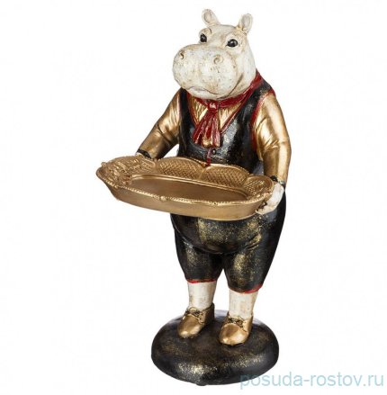 Фигурка 18 х 14 х 29 см &quot;Английская коллекция /Бегемот&quot; / 272635