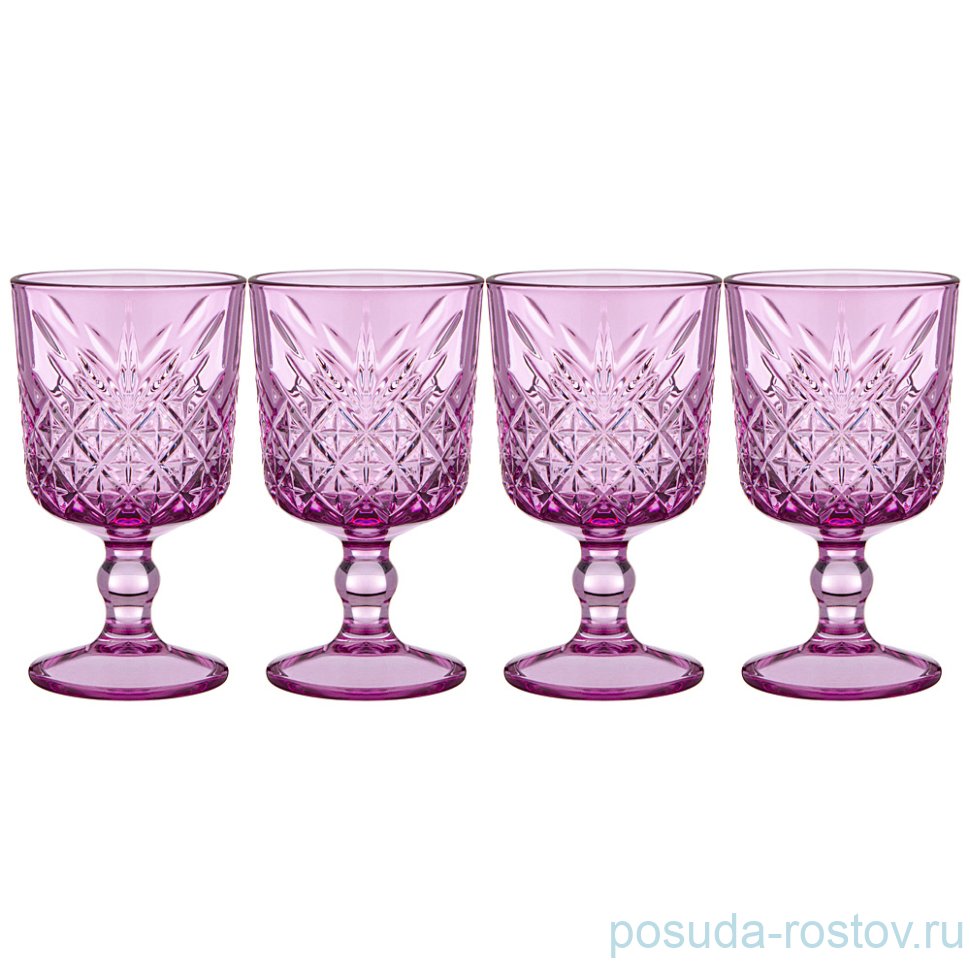 Бокалы для белого вина 320 мл 4 шт "Timeless /Аметист" / 229517 Бокалы для белого вина 320 мл 4 шт "Timeless /Аметист" / 229517
