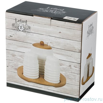 Набор для специй + сахарница 270 мл на подставке &quot;Native&quot; / 209671