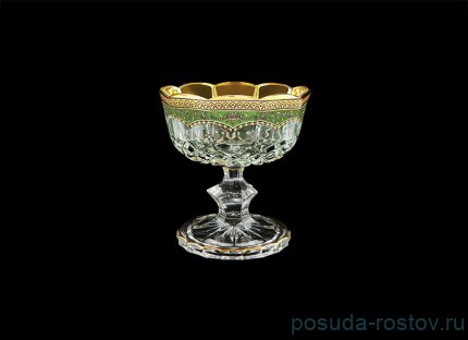 Конфетница 12 см н/н &quot;Astra Gold / Опера зелёная&quot; / 127755