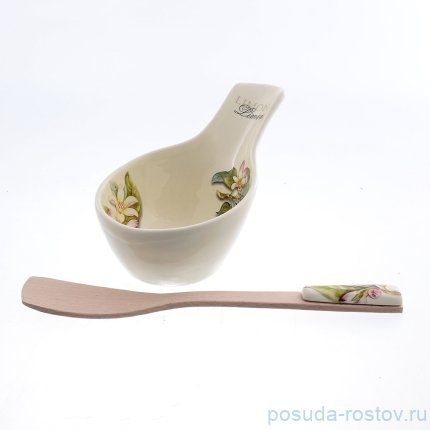 Подставка под ложку 20 см &quot;Artigianato ceramico /Лимоны&quot; / 156810