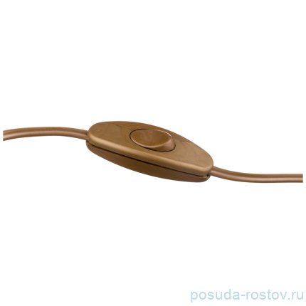 Настольная лампа 50 см с абажуром бежевый глянец &quot;кретенс&quot; / 193625